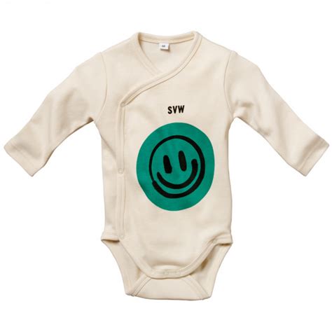 GOTS Baby Body Smiley White official Werder Fan Shop