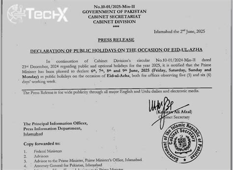 Government announces four-day Eid-ul-fitr holidays nationwide from ... - balustradellc