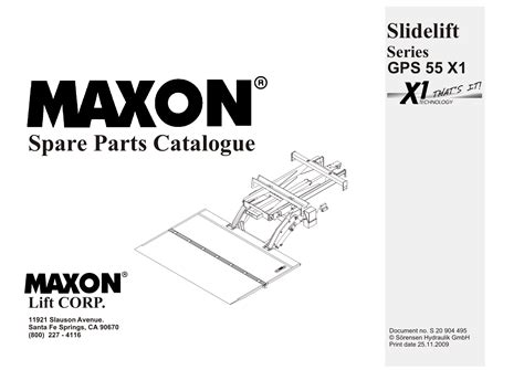 GPS 55 X1. Maxon GPS 55 X1 Manualzz