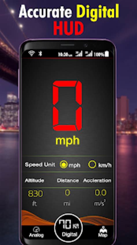 GPS Speedometer Odometer HUD D APK Download for Android APKfun com