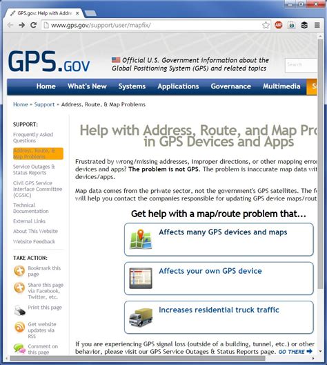 GPS.gov: News Items