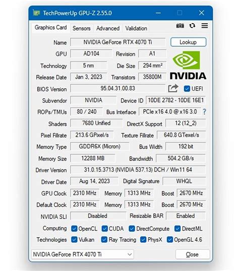 GPU-Z Shared Memory Layout TechPowerUp Forums