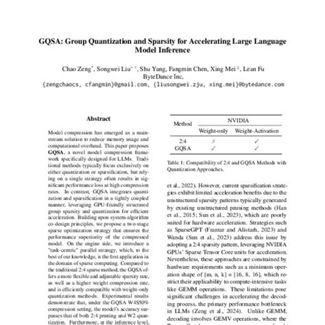 GQSA: Group Quantization and Sparsity for ... - Semantic Scholar - coolestguyplanet.net