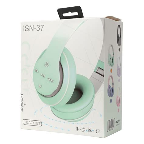 Gradient Color Bluetooth Headphones Noise Cancellation - balustradellc