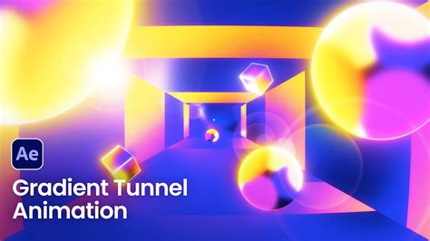 Gradient Glowing Tunnel Animation In After Effects | Motion Design ... - muktibox.com