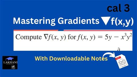Gradients Calculus - wintechmobiles.com