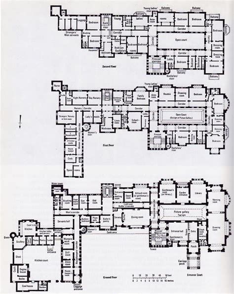 Grand English Manor House Plans For Stately Living - balustradellc