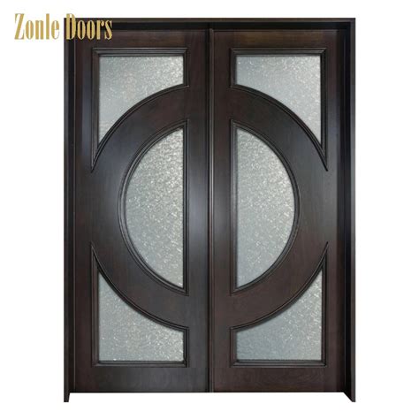 Grand Entrance ODM Solid Wood Modern Finished Home Automation … - balustradellc