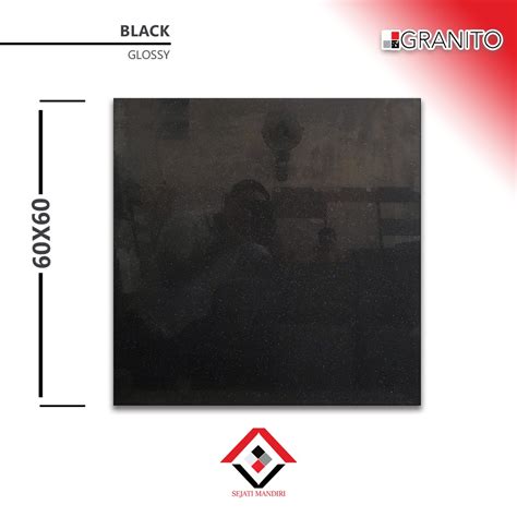 Granit Hitam Polos 60x60 - balustradellc