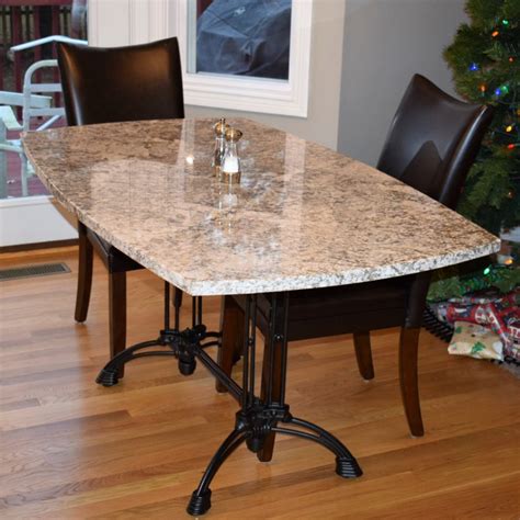 Granite Dining Table - Etsy - balustradellc