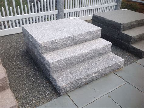 Granite Steps | Garden Stone Steps | Natural Stone Steps - balustradellc