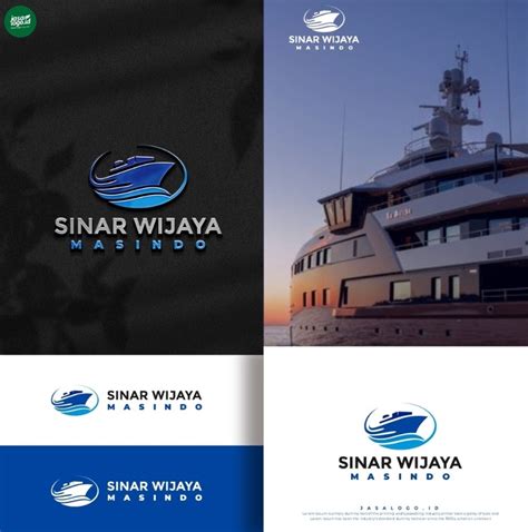 Gratis Contoh Template Logo Monokrom Siap Edit - muktibox.com