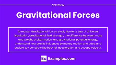 Gravitational Forces: AP Physics C: Mechanics Study Guide... - wintechmobiles.com