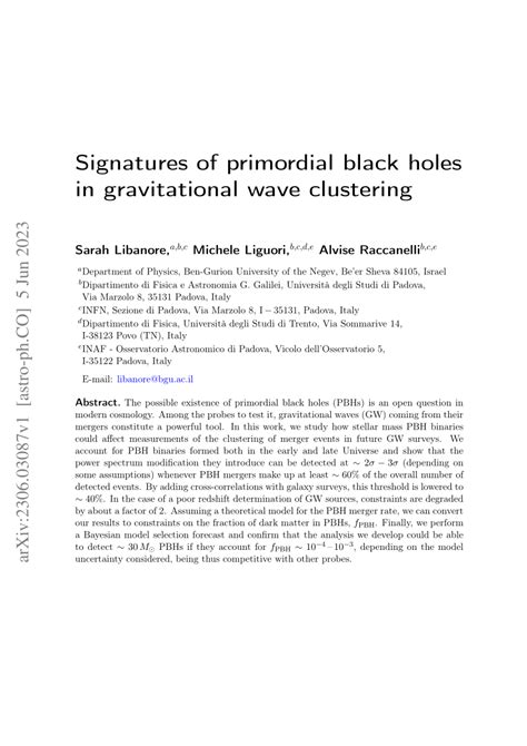 Gravitational Wave Signatures of Primordial Black Hole Reheating in ... - wintechmobiles.com