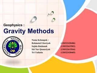 Gravity methods - SEG Wiki - raincitystudios.com