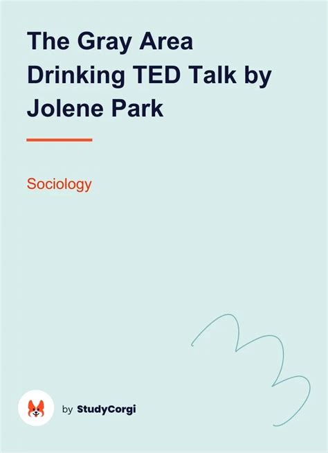 GRAY AREA DRINKING TED TALK - Government Resource