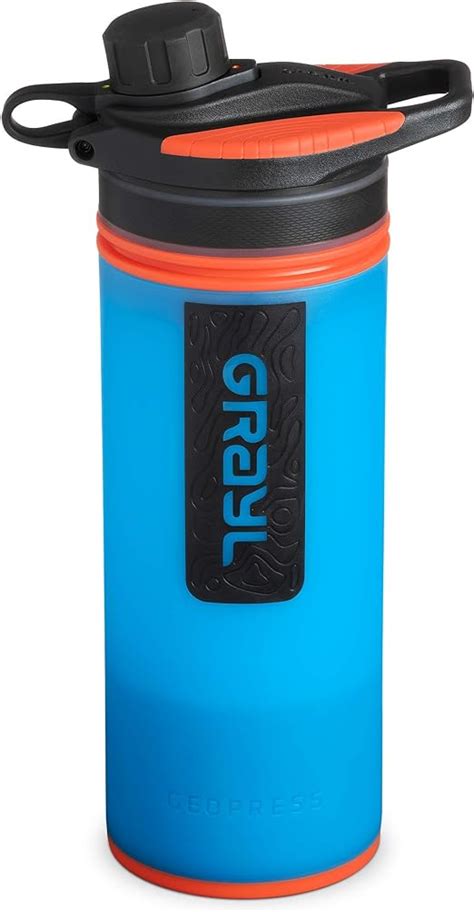 GRAYL GeoPress 24 oz Water Purifier Bottle - Bali Blue