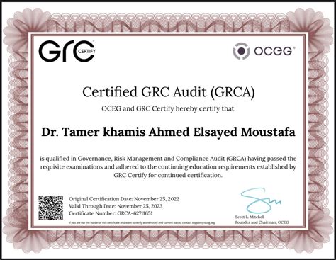 GRCA Zertifizierungsfragen