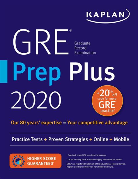 Read Gre Prep Plus 2020 6 Practice Tests  Proven Strategies  Online  Video  Mobile By Kaplan Test Prep