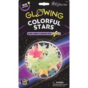 Great Explorations Glowing Star Pack-Colorful Stars … - wintechmobiles.com