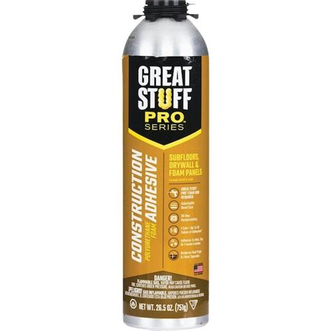 GREAT STUFF PRO Pro 26.5 oz Construction Adhesive 343087