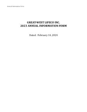 GREAT-WEST LIFECO INC. - LETTER OF TRANSMITTAL