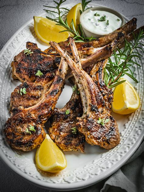 Greek Pan Seared Lamb Chops - The Mediterranean Dish - balustradellc