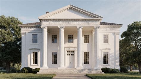 Greek Revival Architecture - The Spruce - balustradellc