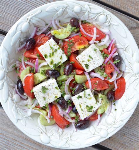 Greek Salad Traditional Recipes - My Greek Dish - balustradellc