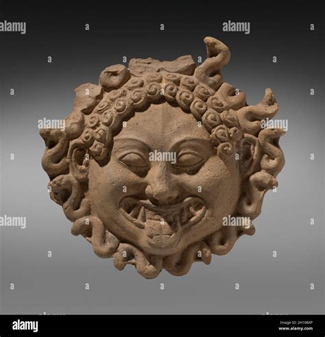 Greek Terracotta Gorgoneion Fitting - Ancient Greek Antiquities ... - balustradellc