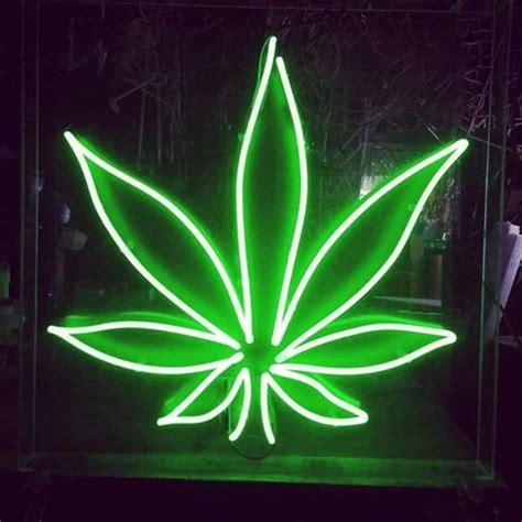 GREEN CANNABIS MARIJUANA LEAF LIGHT SWITCH …