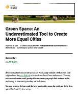 Green Space: An Underestimated Tool to Create More Equal Cities - raincitystudios.com