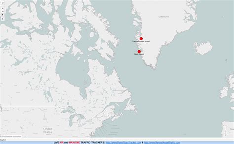 GREENLAND AIRPORTS MAP Plane Flight Tracker