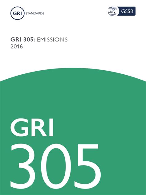 GRI 305: EMISSIONI 2016 - Global Reporting Initiative