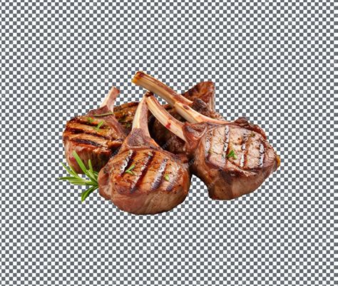 Grilled barbecue with lamb chops PSD - Freepik - balustradellc