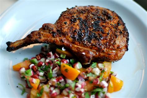 GRILLED CUMIN PORK CHOPS