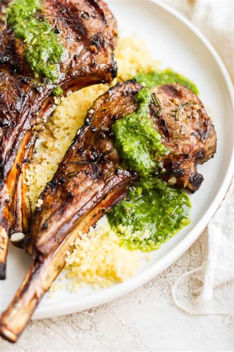 Grilled Lamb Chops + Mint Chimichurri and Lemon … - balustradellc