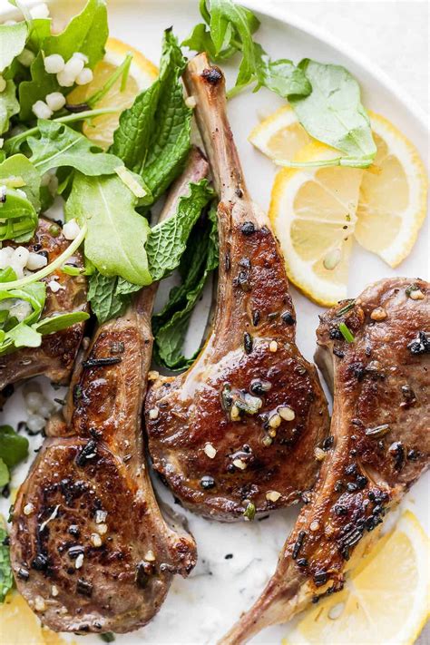 Grilled Lamb Chops with Shallot Herb Marinade | Girls … - balustradellc