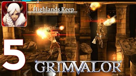 GRIMVALOR Gameplay Walkthrough Android iOS Part 1 YouTube
