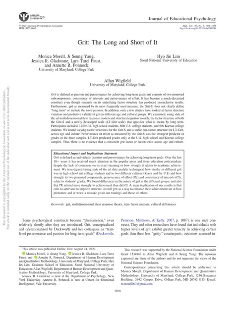 Grit: The Long and Short of It - balustradellc