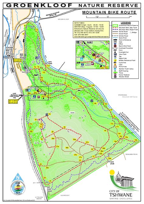 GROENKLOOF NATURE RESERVE Hiking Info and Interactive Map …