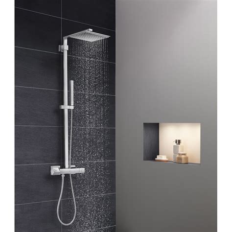 GROHE Euphoria® Thermostatic Complete Shower System with …