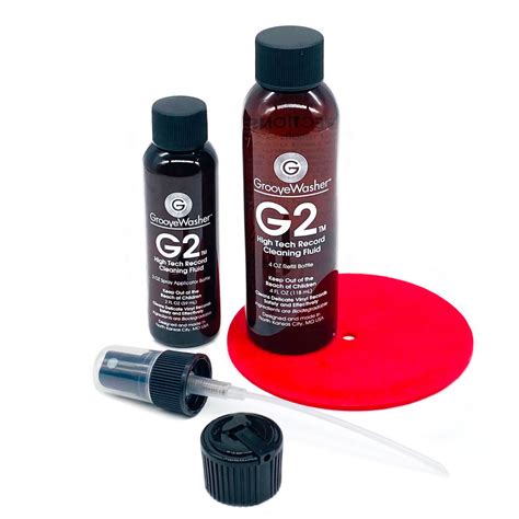 GrooveWasher G2 Record Cleaning Fluid Kit - balustradellc