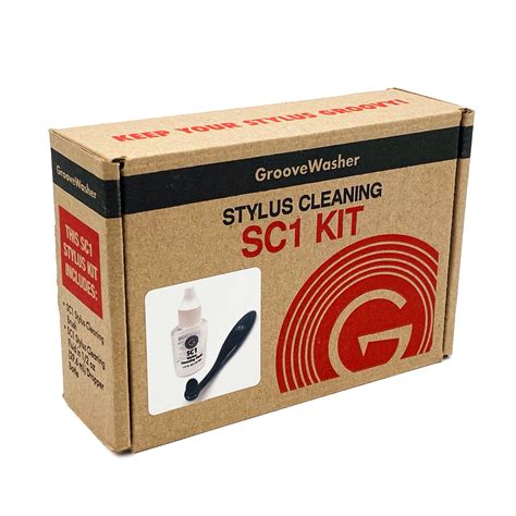 GrooveWasher SC1 Stylus Cleaning Kit - balustradellc