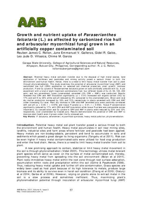 Growth and nutrient uptake of Paraserianthes falcataria (L.) as ... - raincitystudios.com