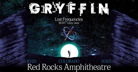 GRYFFIN - Red Rocks pre-sale tickets are now available!...