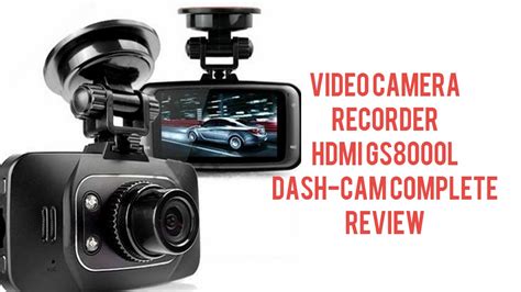 GS8000L Dash Cam Review - YouTube