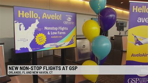 GSP airport announces new airline and new nonstop …