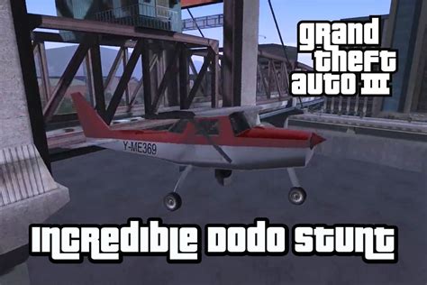 GTA 3 player pulls off incredible stunt with a Dodo