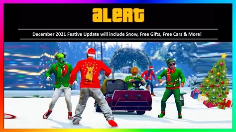 GTA 5 Online: Christmas Snow DLC Update Release Date! FREE Gifts…